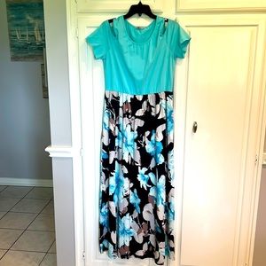 Beautiful floor length floral dress